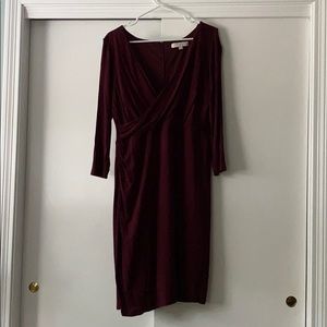 Loft long sleeved dress